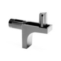 SOPORTE ESTANTE MADERA K-LINE. NIQUEL - ITALIANA FERRAMENTA