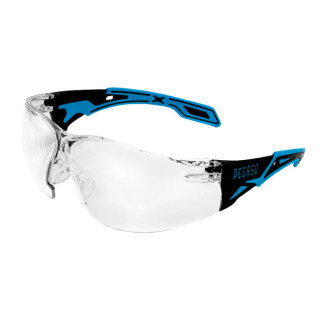 GAFAS DE PROTECCIÓN OCULAR PEGASO BLACK & WHITE. INCOLORA. POLICARBONATO / TPR. CONTRA PARTÍCULAS. EN 166:2001 / EN 170: