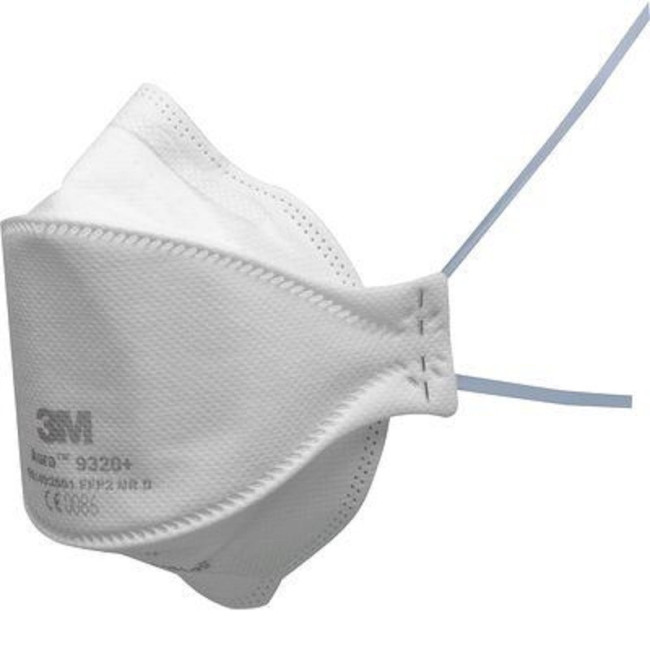 MASCARILLA PLEGABLE FFP2. AUTOFILTRANTE. PROTECCIÓN CONTRA PARTÍCULAS. MATERIAL NO TEJIDO FILTRANTE - 3M