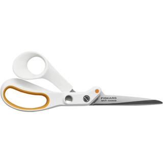 TIJERAS DE CORTE MANUAL AMPLIFY RAZOREDGE. FILO RECTO. ACERO Y POLÍMERO. 21 CM. SOFTGRIP. LONGITUD 21CM - FISKARS