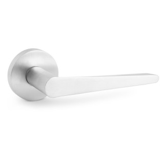 ROSETA ZAMAK MODELO LAIA 1219 Ø50 ACABADO CROMO SATINADO / NEGRO 2