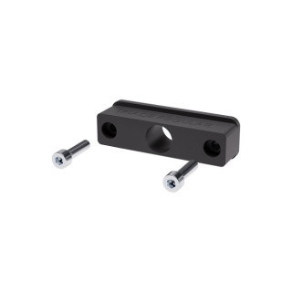 PLAQUITA TRIADE PRO REGULAR. ALUMINIO. NEGRO ANODIZADO. PARA PLANTILLA. TALADRO PASANTE CENTRAL - ITALIANA FERRAMENTA