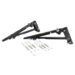 GLORIA ESCUADRA ABATIBLE 350MM ACABADO NEGRO