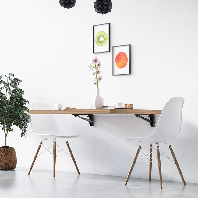 GLORIA ESCUADRA ABATIBLE 350MM ACABADO NEGRO