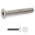 TORNILLO ROSCA METAL ALLEN DIN 7991 ACERO INOXIDABLE
