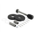 MULETILLA DESBLOQUEO ZAMAK Ø50x5mm ACABADO NEGRO, LATON, CROMO, BLANCO, ANTRACITA