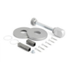 MULETILLA DESBLOQUEO ZAMAK Ø50x5mm ACABADO NEGRO, LATON, CROMO, BLANCO, ANTRACITA