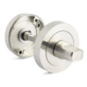 MULETILLA DESBLOQUEO ZAMAK Ø50x10mm ACABADO NIQUEL, NEGRO