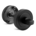 MULETILLA DESBLOQUEO ZAMAK Ø50x10mm ACABADO NIQUEL, NEGRO