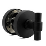 MULETILLA DESBLOQUEO "T" 50mm Ø50 LATON MATE, NEGRO MATE, NIQUEL SATINADO