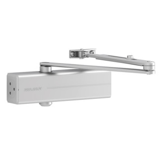 CUERPO CIERRAPUERTAS TESA DC140 ACABADOS BLANCO, PLATA Y NEGRO 2