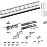 MAGIC2 KIT HERRAJES 1 PUERTA. CARGA MÁXIMA 80KG. ELEGIR LARGO.