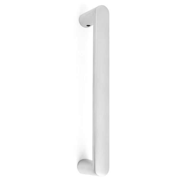 MANILLÓN DE MUEBLE. CROMO SATINADO. ASA LARGA. 1 UNIDAD. CUERPO RECTO - JANDEL