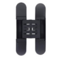 BISAGRA INVISIBLE KUBICA HYBRID K2760 - ACABADOS CROMO SATINADO Y NEGRO