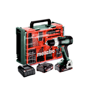 TALADRO ATORNILLADOR DE PERCUSIÓN SB 18 L SET. BATERÍA LIPOWER. 18 V. CUERPO PLÁSTICO. SUJECIÓN RÁPIDA - METABO