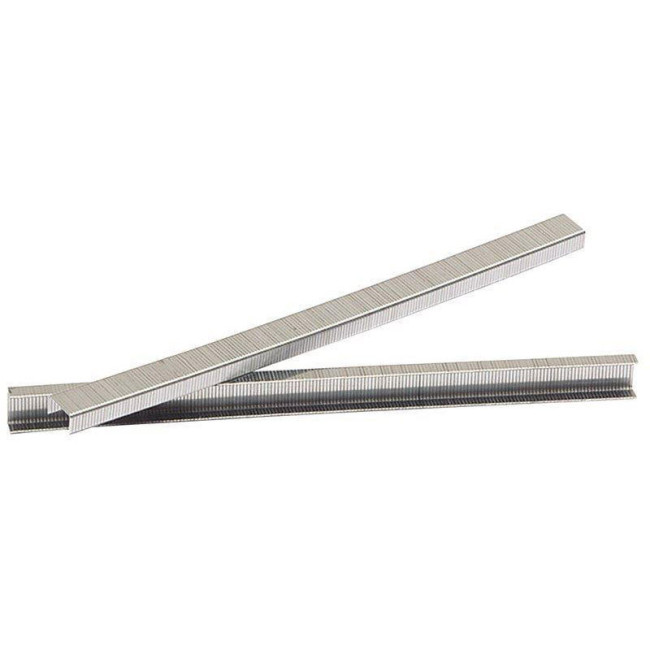 GRAPA 604-E. ACERO FINO. GALVANIZADO. PARA GRAPADORA MANUAL O NEUMÁTICA