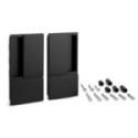 MANILLA WAVE PUERTA BATIENTE CIEGA CROMO SATINADO ESPESOR HASTA 60MM