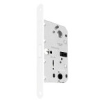 PICAPORTE MAGNÉTICO WAVE ENTRADA 50 PUERTA BATIENTE DE BAÑO ACABADO CROMO CEPILLAD