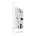 CERRADURA MAGNÉTICA MODELO WAVE ENTRADA 50 PUERTA BATIENTE ACABADO CROMO CEPILLAD