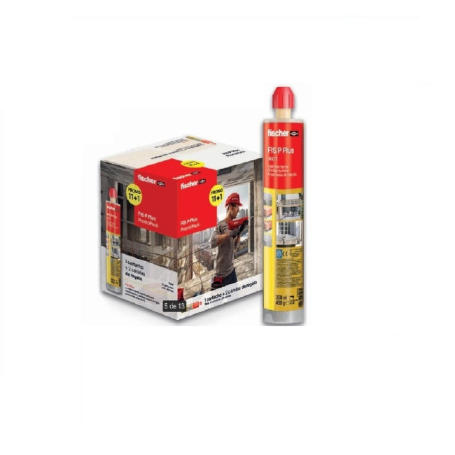 PACK 12unds FISCHER P PLUS 300 T 300ml