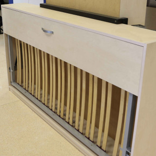 SOMIER ABATIBLE HORIZONTAL SERENA 1350x1900 MM CON PATAS, DISEÑADO PARA SISTEMAS DE GRAN FORMATO Y MUEBLES DE APERTURA H 2