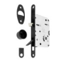 PICAPORTE MAGNÉTICO WAVE E50 PUERTA CORREDERA BAÑO - CROMO SATINADO, NEGRO MATE O BLANCO MATE ACABADO CROMO SATINADO