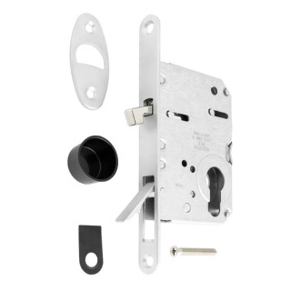 PICAPORTE MAGNÉTICO WAVE E50 PUERTA CORREDERA - CROMO SATINADO, NEGRO MATE O BLANCO MATE ACABADO CROMO SATINADO 2