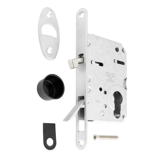 PICAPORTE MAGNÉTICO WAVE E50 PUERTA CORREDERA - CROMO SATINADO, NEGRO MATE O BLANCO MATE