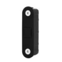 CERRADERO TOUCH PUERTA ALUMINIO GRIS R7036, BLANCO MATE, NEGRO MATE