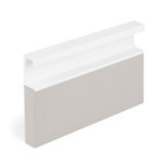TIRADOR DE EMBUTIR SIX. ALUMINIO. PARA MUEBLE. . LONGITUD 597MM - VIEFE