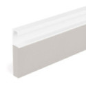 TIRADOR ALUMINIO EMBUTIR MODELO SIX L597/L3000 BLANCO MATE, NEGRO LAVA, MARRÓN METAL