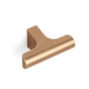 POMO ALUMINIO MODELO HIKONI 60x36 NEGRO CEPILLADO, LATON CAVA, BRONCE