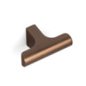POMO ALUMINIO MODELO HIKONI 60x36 NEGRO CEPILLADO, LATON CAVA, BRONCE