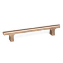 TIRADOR ALUMINIO MODELO HIKONI C160 L220 ACABADO NEGRO CEPILLADO, LATON CAVA, BRONCE