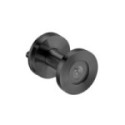 MIRILLA OPTICA JNF 35-50mm INOXIDABLE SATINADO IN.23.010 CON CERTIFICADO RF