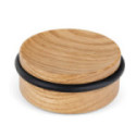 **TOPE DE PUERTA MODELO LUV WOOD 71×30 MM EN ROBLE, NOGAL O NEGRO MATE - COMBINACIÓN DE MADERA Y DISEÑO MODERNO**