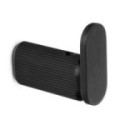 PERCHA BROOKLYN 40X35MM / 70X70MM NEGRO CEPILLADO / BRONCE CEPILLADO