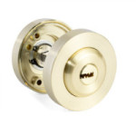 MULETILLA CON LLAVE Ø50X10MM NEGRO MATE / NIQUEL SATINADO / PULIDO BRILLO