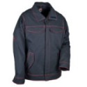 CHAQUETA SOLDADOR. ALGODÓN. AZUL MARINO - COFRA