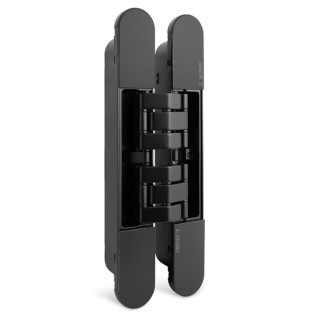 BISAGRA INVISIBLE KUBI7 K7200 NEGRO  REVERSIBLE. 200Kgs/2BIS. 230X80mm.
