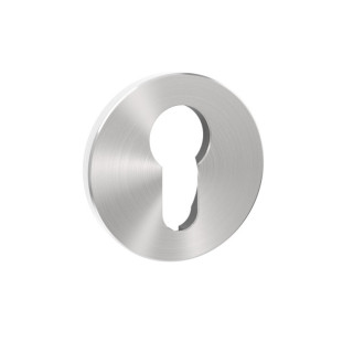 BOCALLAVE REDONDA IN.04.RPZ.05N PARA CILINDRO YALE - ACERO INOXIDABLE SATINADO Ø50 MM
