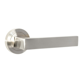 ROSETA ALUMINIO MODELO TENDAL Ø50 NIQUEL CEPILLADO