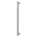 MANILLON MOON C384 L424 INOX LOOK, NEGRO CEPILLADO LATON CAVA ACABADO EFECTO INOX