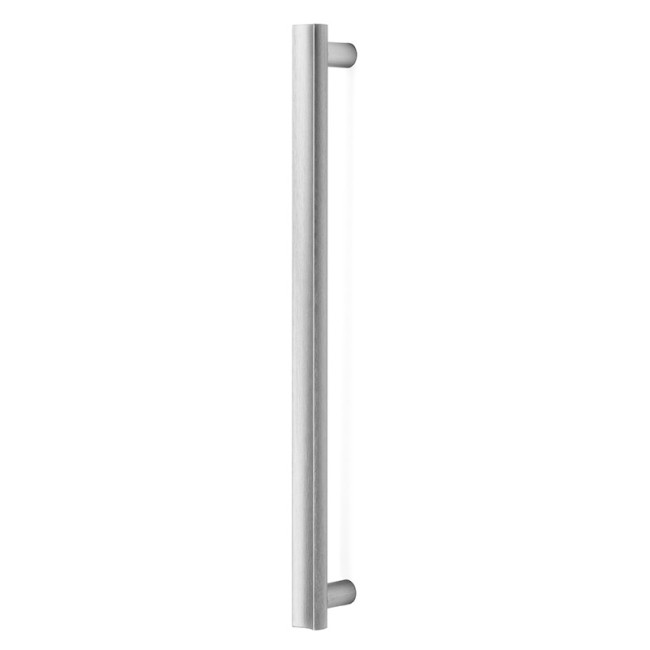 MANILLON MOON C384 L424 INOX LOOK, NEGRO CEPILLADO LATON CAVA ACABADO EFECTO INOX