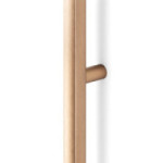MANILLON MOON DOBLE C1056/528 L1096 INOX, LATON, NEGRO CEPILLADO