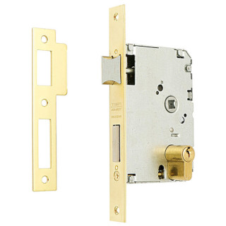 CERRADURA DE EMBUTIR TESA 2010-P CON CILINDRO EUROPERFIL - PARA PUERTAS DE MADERA