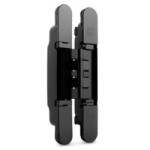 BISAGRA OCULTA K2460 PARA PUERTAS DE MADERA - ACABADOS NEGRO, ORO Y CROMO SATINADO