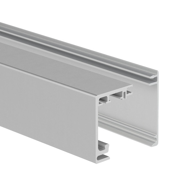 GUÍA ALUMINIO NEGRO SK GLASS 80 2M/3M...