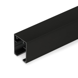 GUIA ALUMINIO MOVE NEGRO MATE 2MT