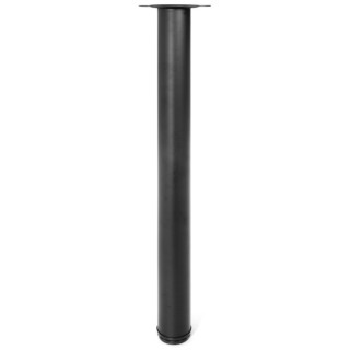 JGO.4PATAS REGULABLE PARA MESA VIGO 60-710 NEGRO MESA FIJA